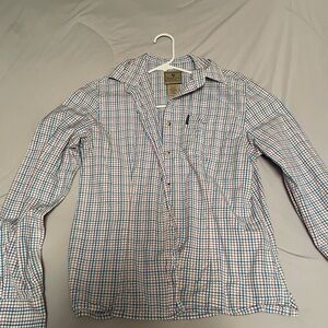Men's Plaid Button Down Shirt